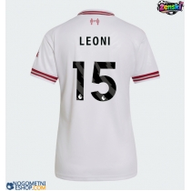 Ženski Nogometni dresi Liverpool Giovanni Leoni #15 Gostujoči 2026-27 Kratek Rokav